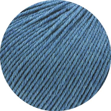 Cool Wool Mélange (GOTS) - 125 - Jeansblå meleret